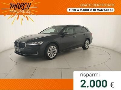 Usata Skoda Superb Selection 150 CV (110 kW) 2025 Nero ebano metallizzato Station wagon