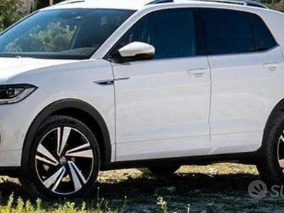 Usata VW T-Cross R-line 110 CV (80 kW) 2023 Bianco SUV