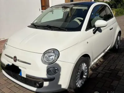 Usata Fiat 500 Lounge 69 CV (50 kW) 2014 Bianco Utilitaria