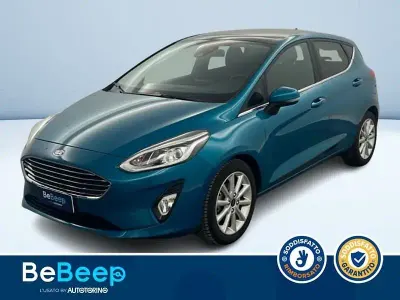 Usata Ford Fiesta Vignale 86 CV (63 kW) 2017 Blu metallizzato Utilitaria