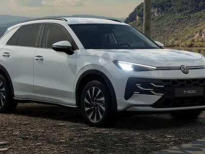 Nuova VW T-Roc Life 115 CV (84 kW) 2026 Pure white SUV
