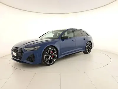 Usata Audi RS6 Performance 630 CV (463 kW) 2025 Blu ascari metallizzato Station wagon