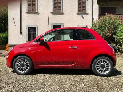 Usata Fiat 500 Lounge 69 CV (50 kW) 2012 Rosso Utilitaria