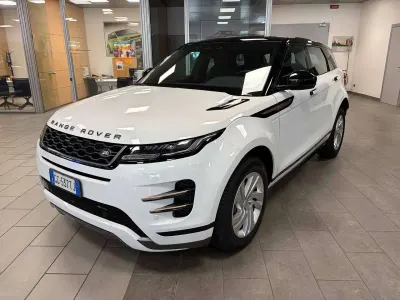 Usata Land Rover Range Rover evoque R-Dynamic 163 CV (119 kW) 2022 Bianco/tetto nero pastello SUV