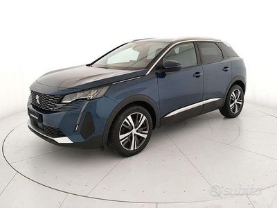 Usata Peugeot 3008 Allure 131 CV (96 kW) 2021 Blu SUV