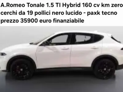 Nuova Alfa Romeo Tonale Ti 160 CV (117 kW) 2026 Bianco SUV