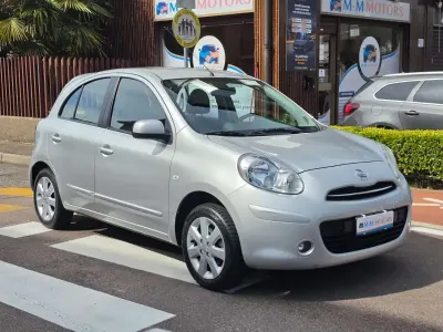 Usata Nissan Micra Tekna 80 CV (58 kW) 2012 Grigio Utilitaria