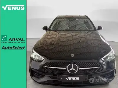 Usata Mercedes C220 Premium 200 CV (147 kW) 2022 Nero Utilitaria
