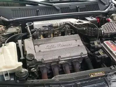Usata Alfa Romeo 155 126 CV (92 kW) 1992 Grigio Berlina