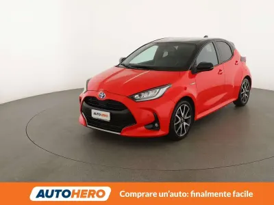Usata Toyota Yaris Hybrid Edition 116 CV (85 kW) 2021 Rosso Berlina