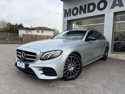 Usata Mercedes E220 Premium Plus 194 CV (142 kW) 2018 Argento Station wagon