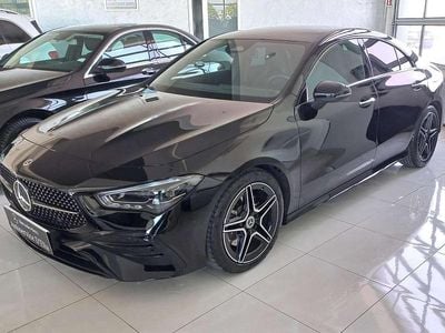 Begagnad Mercedes CLA200 AMG Line Premium 150 HK (110 kW) 2023 Svart Sportkupé