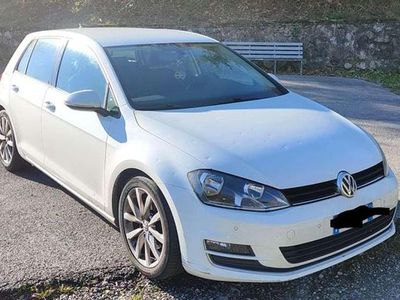 Usata VW Golf VII Highline 110 CV (80 kW) 2016 Bianco Berlina
