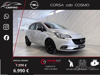 Usata Opel Corsa 75 CV (55 kW) 2015 Argento Utilitaria