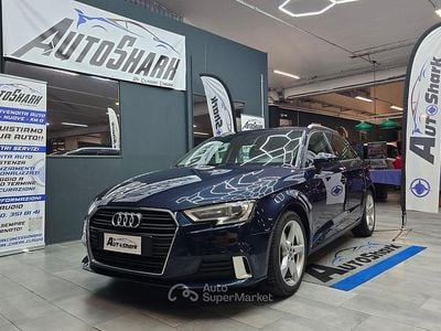 Usata Audi A3 Sport 116 CV (85 kW) 2018 Blu Berlina