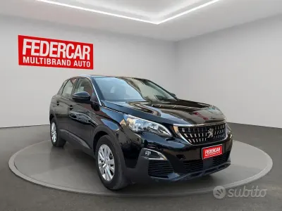 Usata Peugeot 3008 Business-Line 131 CV (96 kW) 2020 Nero SUV