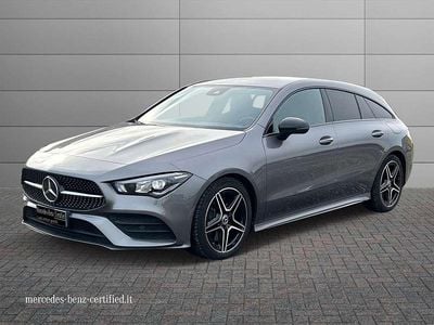 Usata Mercedes CLA200 Shooting Brake Premium 150 CV (110 kW) 2022 Grigio medio metallizzato Station wagon