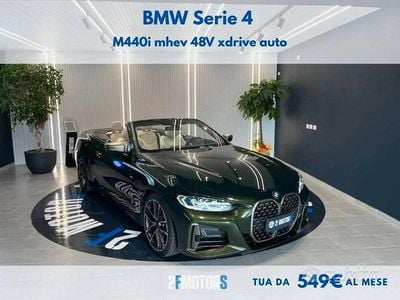 Usata BMW M440 M Sport 374 CV (275 kW) 2022 Verde Berlina