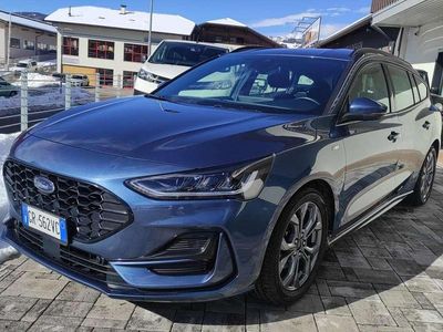 Usata Ford Focus ST-Line 116 CV (85 kW) 2023 Blu/azzurro Station wagon