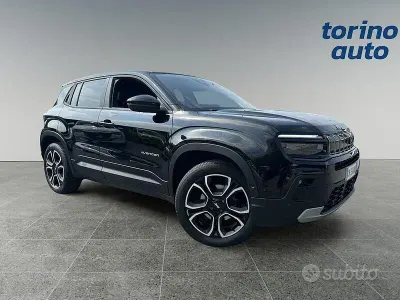 Usata Jeep Avenger Summit 110 CV (80 kW) 2024 Nero SUV