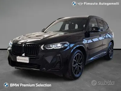 Brugt BMW X3 M Sport 190 HK (139 kW) 2024 Sort SUV