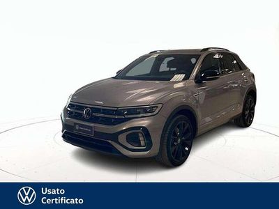 Usata VW T-Roc R-line 110 CV (80 kW) 2022 Grigio pastello SUV