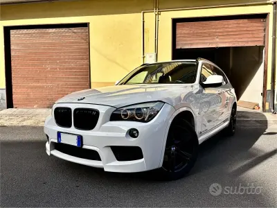 Usata BMW X1 M Sport 177 CV (130 kW) 2011 Bianco SUV