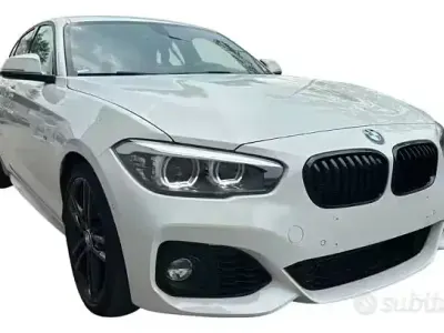 Usata BMW 118 M Sport 136 CV (100 kW) 2019 Bianco Utilitaria