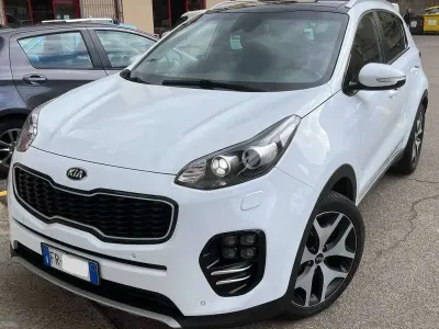 Usata Kia Sportage GT-Line 185 CV (136 kW) 2018 Bianco SUV