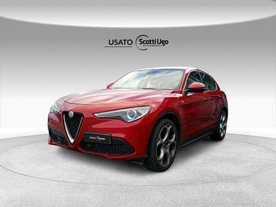 Usata Alfa Romeo Stelvio Ti 209 CV (153 kW) 2021 Rosso SUV