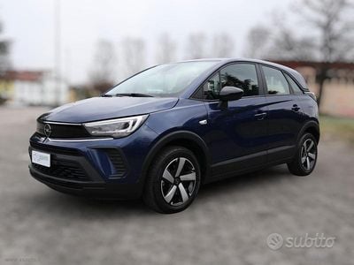 Usata Opel Crossland X Elegance 110 CV (80 kW) 2023 Blu/azzurro SUV