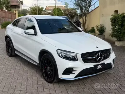 Usata Mercedes GLC250 Premium 204 CV (150 kW) 2019 Bianco Coupé