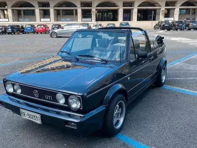 Usata VW Golf Cabriolet 54 CV (39 kW) 1986 Grigio Cabrio