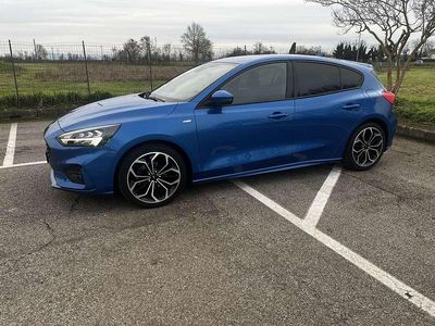 Usata Ford Focus ST-Line 125 CV (91 kW) 2020 Blu Berlina