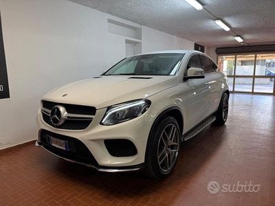 Usata Mercedes GLE350 Premium Plus 351 CV (258 kW) 2018 Bianco Coupé