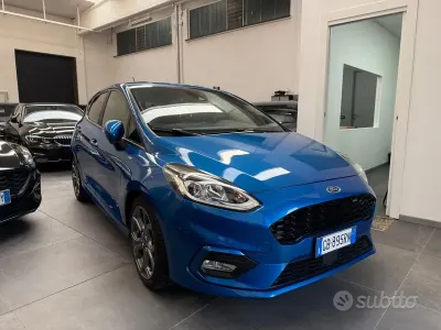 Gebraucht Ford Fiesta ST-Line 95 PS (69 kW) 2020 Blau Kleinwagen