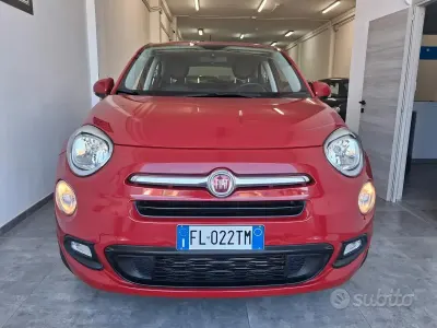 Usata Fiat 500X Pop Star 95 CV (69 kW) 2017 Rosso SUV