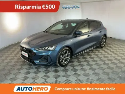 Usata Ford Focus ST-Line 125 CV (91 kW) 2024 Blu/azzurro Berlina