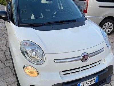 Käytetty Fiat 500L Trekking 84 HP (61 kW) 2014 Valkoinen Tila-auto