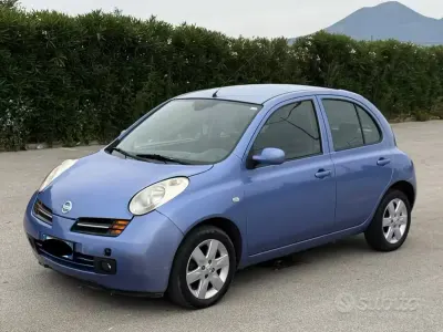 Usata Nissan Micra 78 CV (57 kW) 2010 Blu Utilitaria