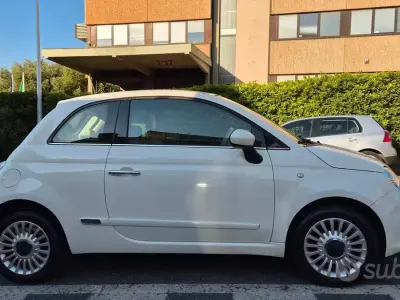 Usata Fiat 500 Lounge 69 CV (50 kW) 2014 Bianco Berlina