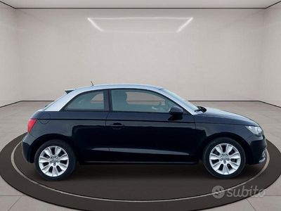 Usata Audi A1 Attraction 105 CV (77 kW) 2011 Nero Utilitaria