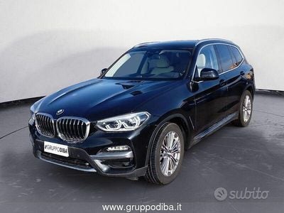 Usata BMW X3 Luxury Line 249 CV (183 kW) 2020 Nero SUV