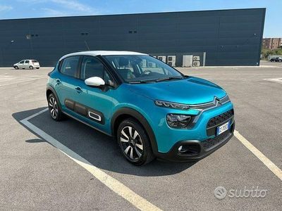 Usata Citroën C3 Shine 100 CV (73 kW) 2021 Blu Utilitaria