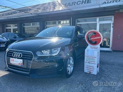 Usata Audi A1 Sportback 90 CV (66 kW) 2016 Nero Utilitaria