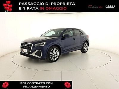 Usata Audi Q2 S-Line 150 CV (110 kW) 2025 Blu navarra metallizzato SUV