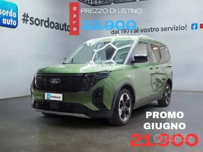 Usata Ford Tourneo Courier Active 125 CV (91 kW) 2024 Verde Monovolume