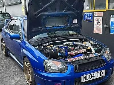Usata Subaru Impreza 300 CV (220 kW) 2004 Blu Berlina
