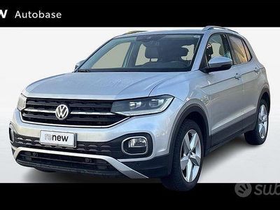 Usata VW T-Cross Advance 95 CV (69 kW) 2020 Grigio SUV