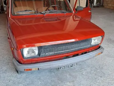 Usata Fiat 127 1980 Rosso Utilitaria